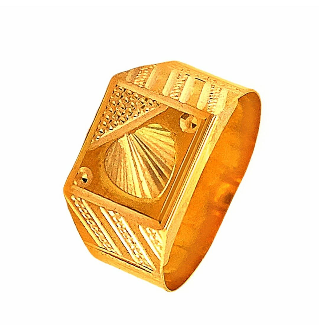 Gold Rings For Men - Buy Gents Gold Rings Online at Best Prices in India |  Flipkart.com