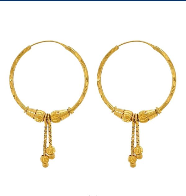 Flipkart.com - Buy fashion jewlery 1 gram gold bali with Copper Jhumki  Earring Online at Best Prices in India
