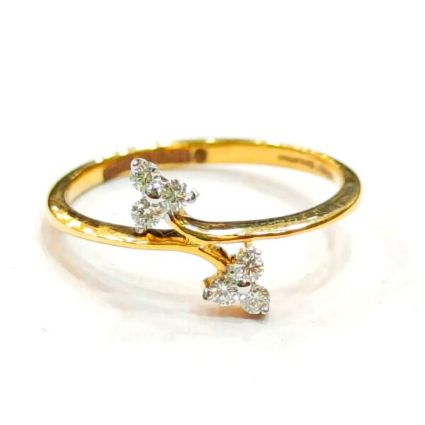 Beautiful Trendy Gold Diamond Ring Design | Engagement/Wedding Rings For  Girls/Women - YouTube