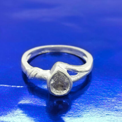 Silver ladies ring